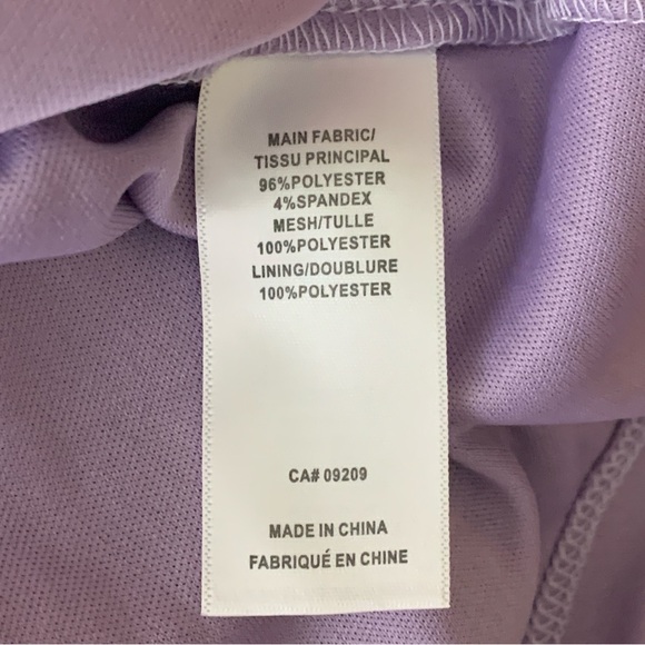 NWT Cleo Petites Lilac Fit & Flare Illusion Dress - Picture 8 of 9